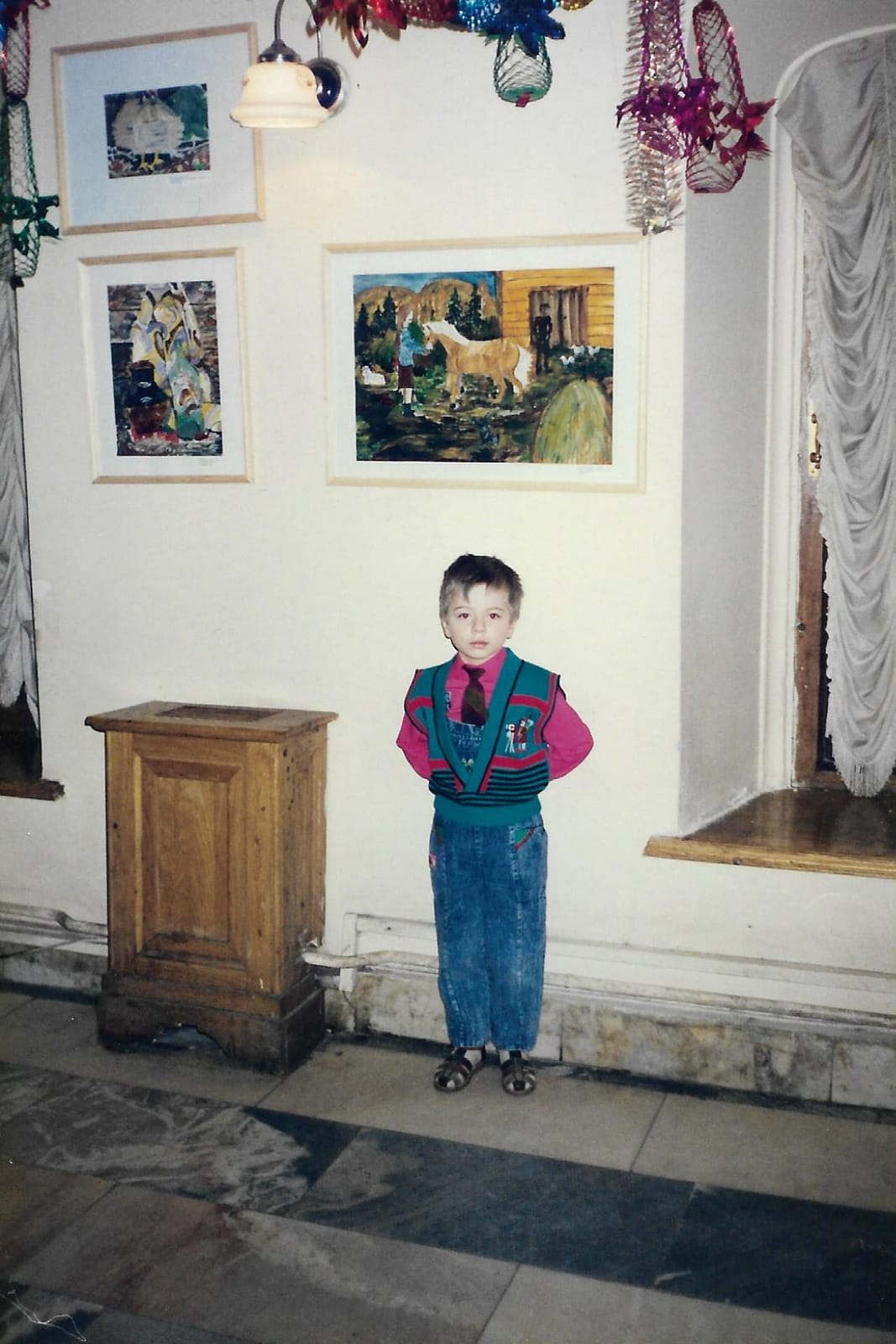 Фотография из архива Олега Иванцова: детство и семья